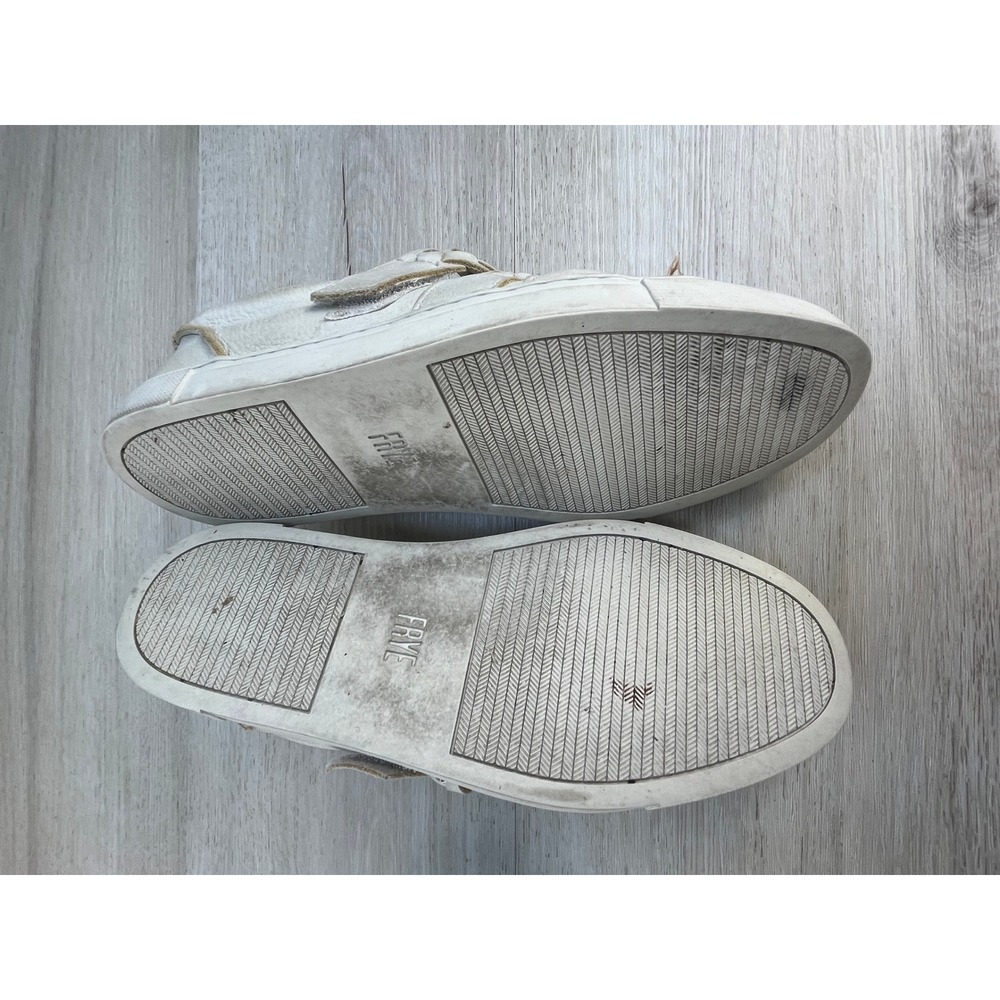 FRYE Women's Ivy Braided‎ Leather Slip On Sneakers Size 7 - Picture 9 of 10
